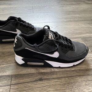 Nike Air Max 90 Black White Men's 7.5